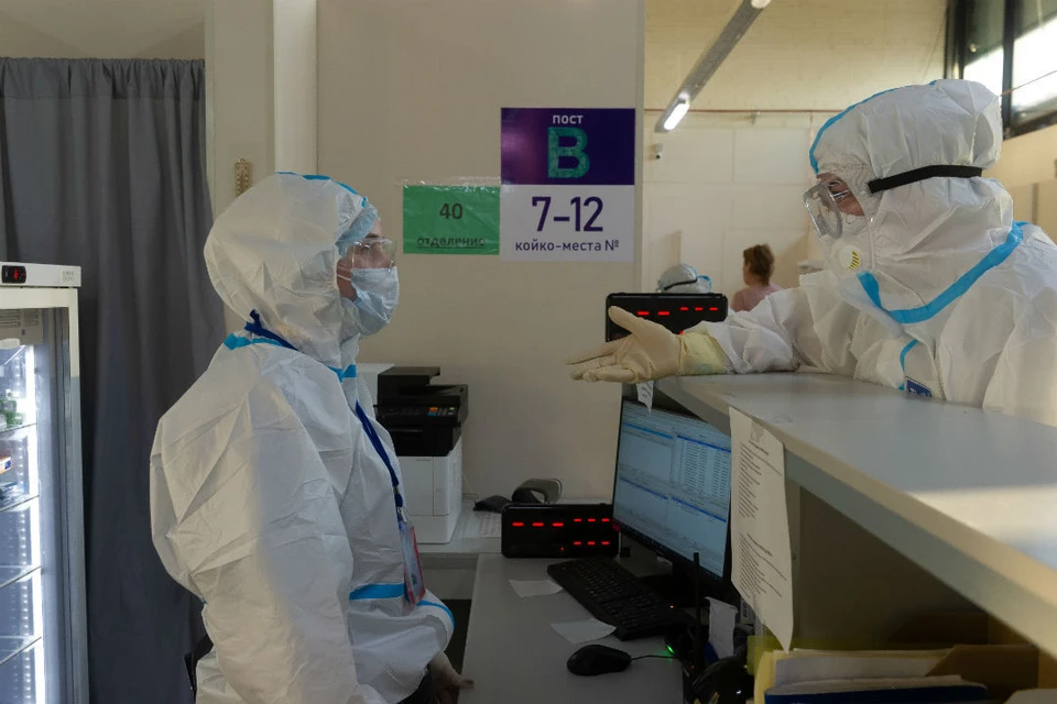 В отделении реанимации и интенсивной терапии находится 110 пациентов с коронавирусом.