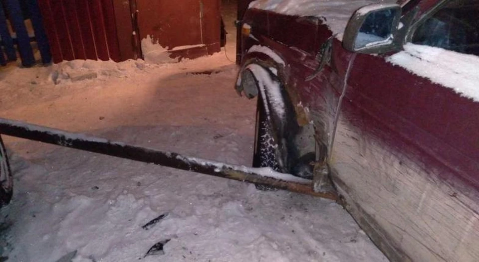 В Боровском пьяный водитель устроил дорожный дебош.