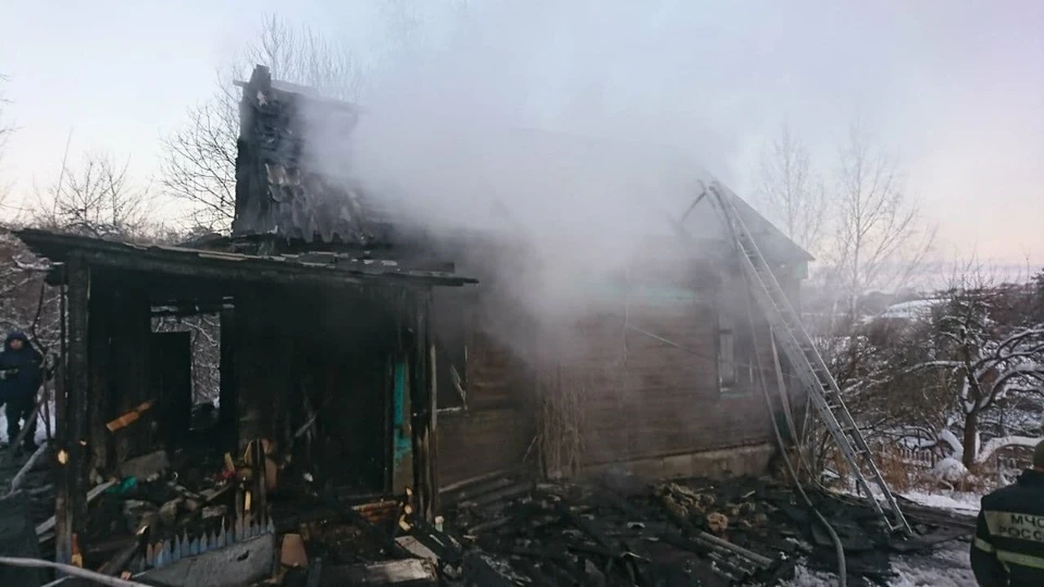 В Приокском районе Нижнего Новгорода мужчина погиб при пожаре
