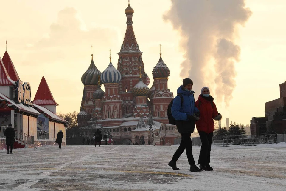 В Москве сохраняется «желтый» уровень погодной опасности.