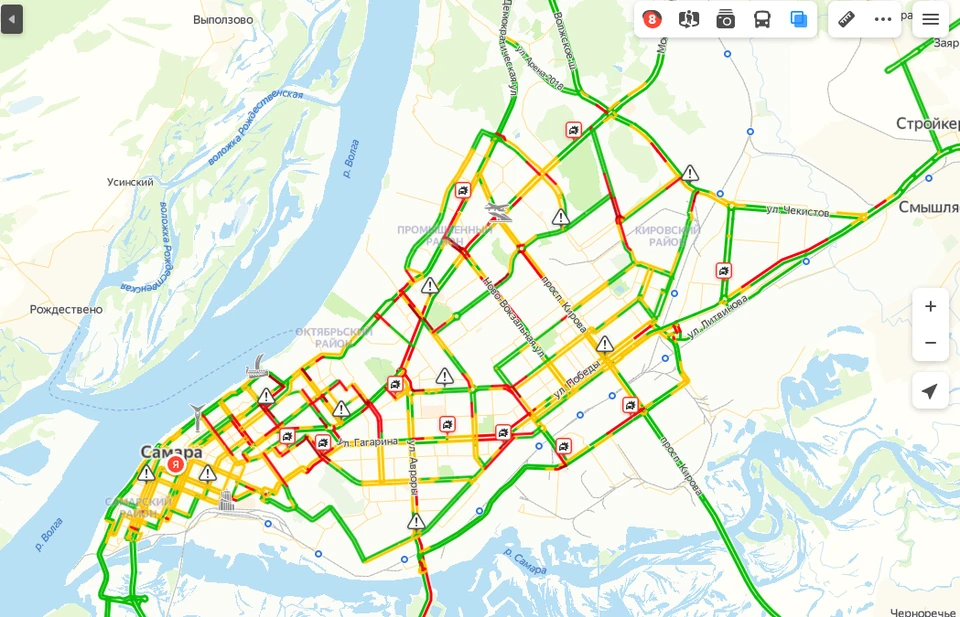 Пробки на дорогах в самаре сейчас. Пробки Самара Аврора Южный мост. Карта пробки Самара. Пробки в Самаре. Яндекс пробки Самара сейчас.