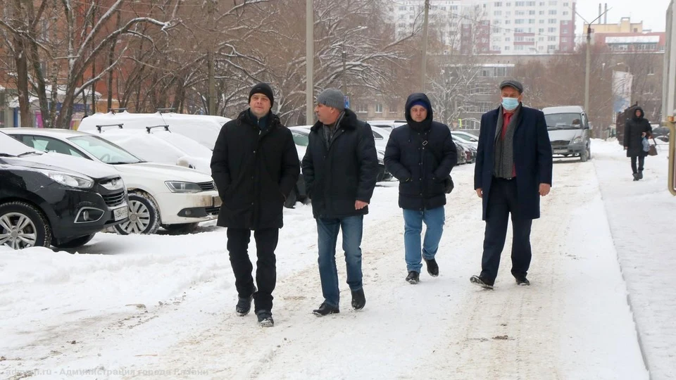 Инспектирование улиц Железнодорожного района.