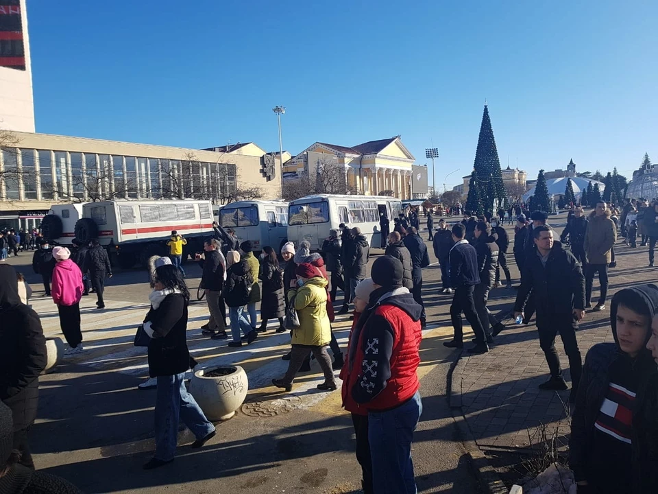 Митинг в Ставрополе прошел достаточно мирно