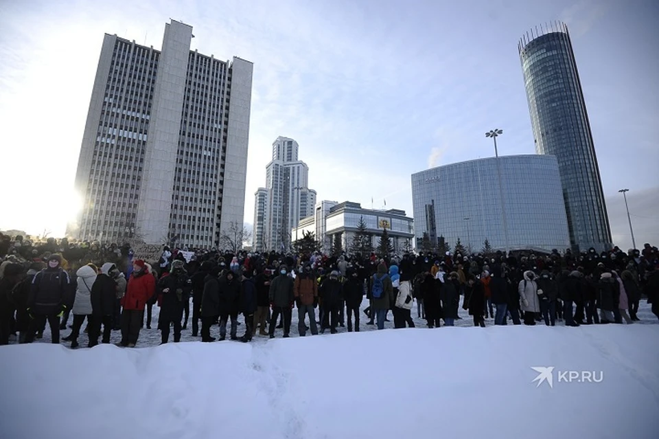 Во время несанкционированной акции одному из участников стало плохо