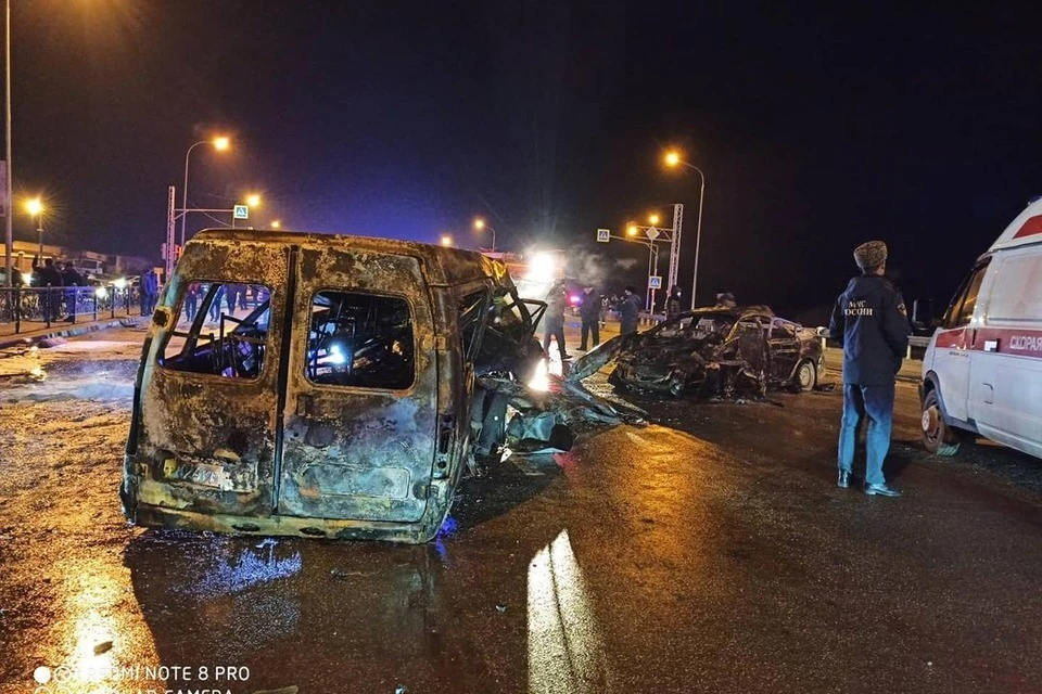 Фото с места ЧП: ГИБДД по ЧР