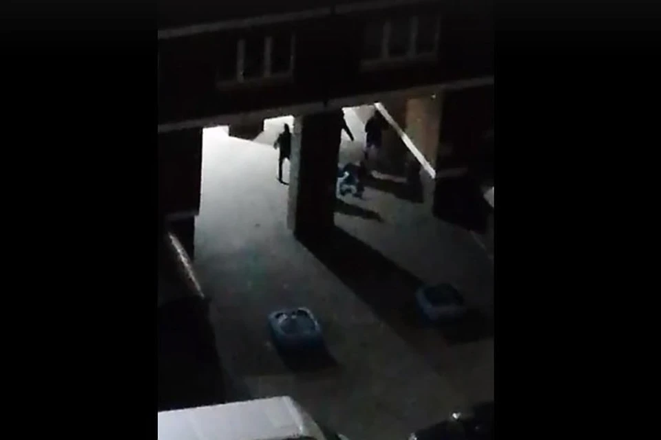 Кадр из видео в соцсетях.