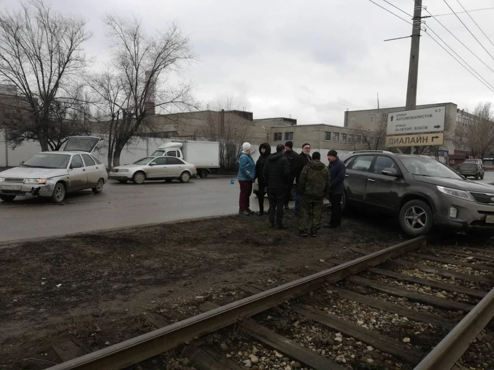 Фото с места ДТП: МУП «Метроэлектротранс»