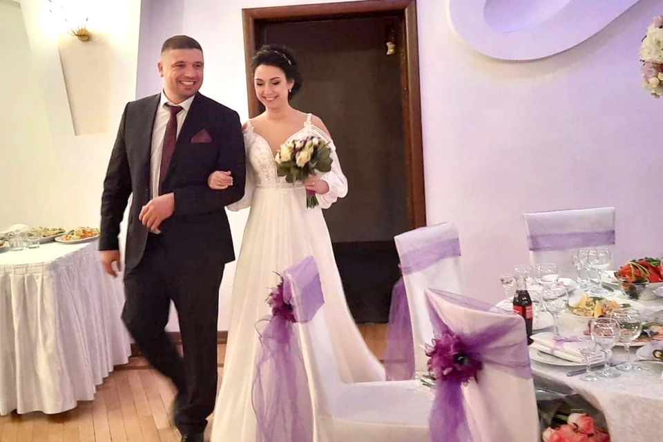 Фото со свадьбы Кристины Раузовой и Раду Кординяну.