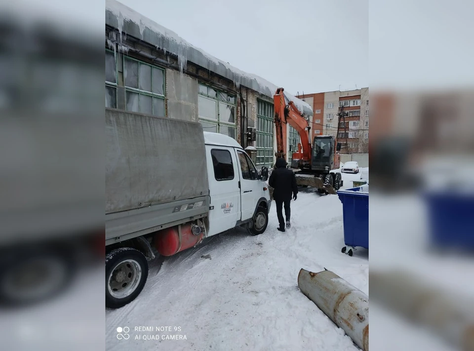 Аварию устраняли с 4 утра. Фото: Мэрские новости/t.me