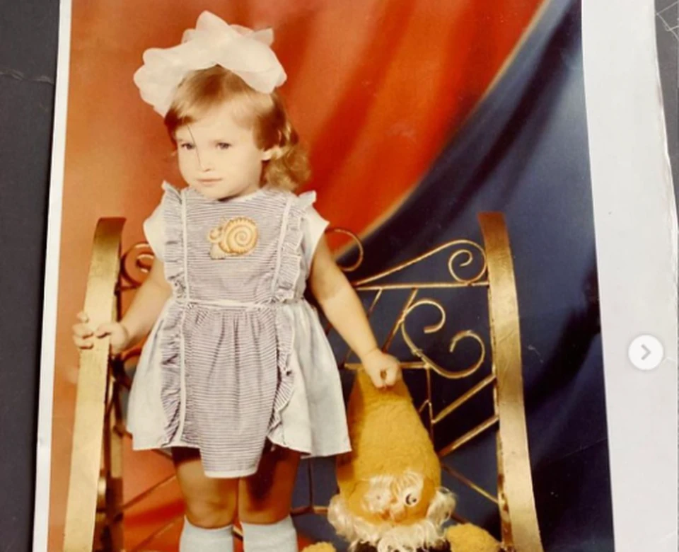Татьяна Котова была невероятно милым ребенком. Фото: официальный аккаунт Котовой в "Инстаграм"
