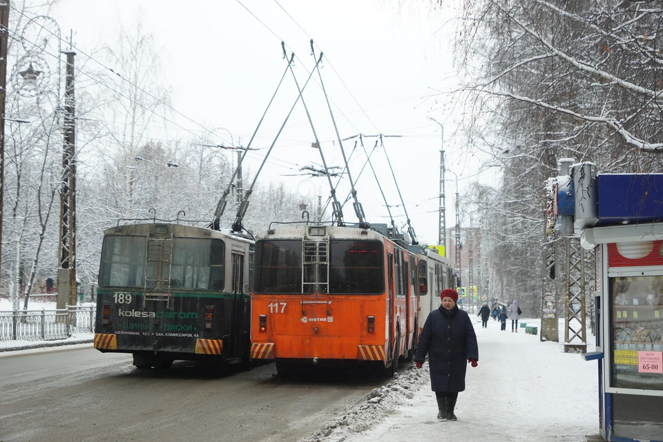 В Нижнем Новгороде приостановлена работа трех троллейбусных маршрутов.