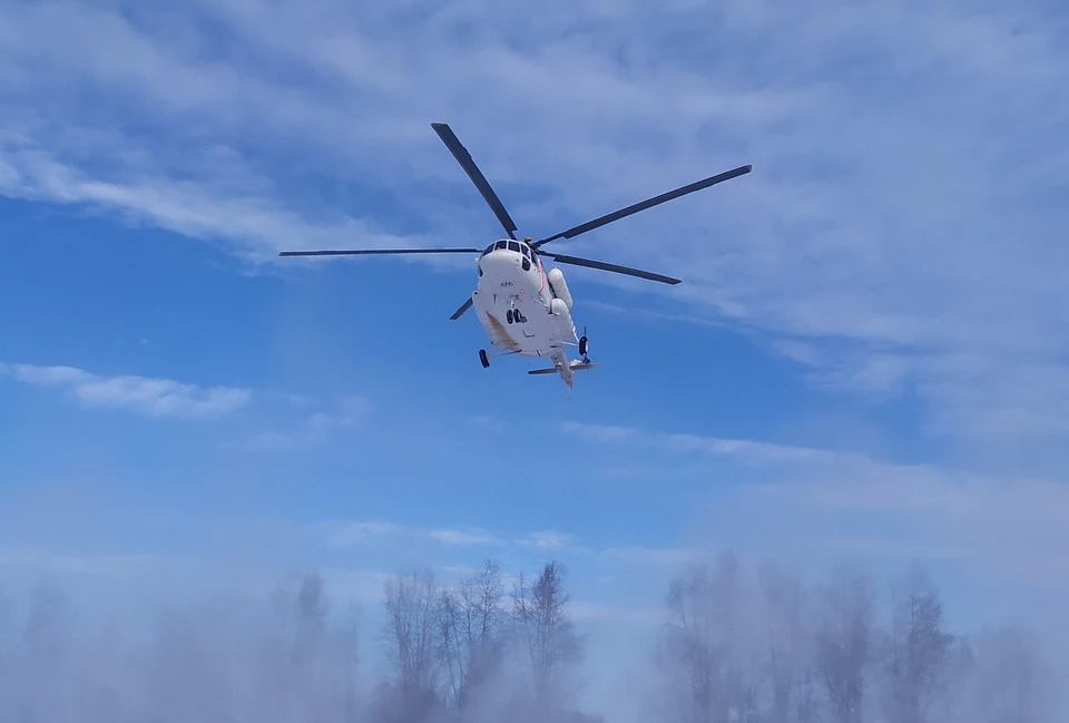 Вертллет Ми-8 вылетал в Ржев Фото: областной минздрав