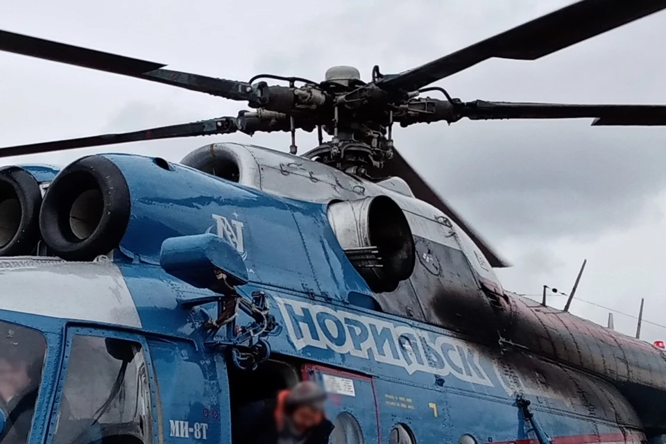 Вертолет авикомпании «Норильск Авиа» совершил экстренную посадку на Таймыре
