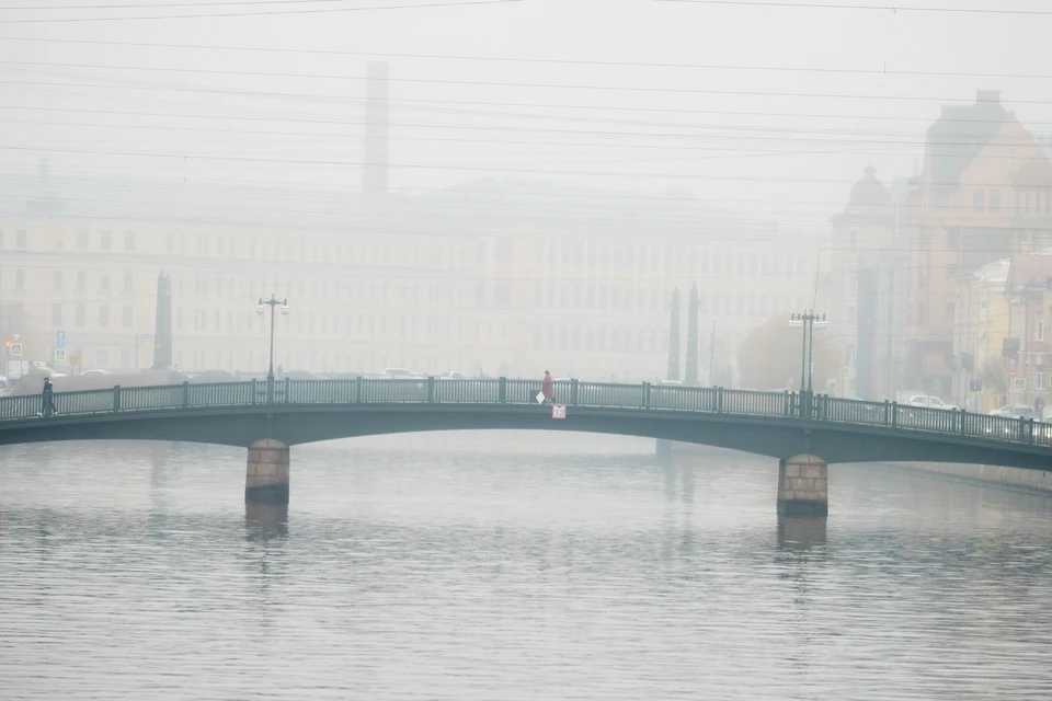 В Петербурге обещают туман.