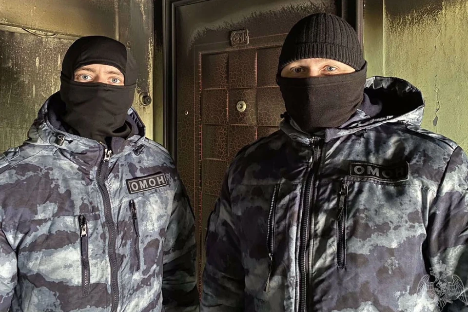 Василий (слева) и Александр. Фото: пресс-служба Росгвардии Иркутской области