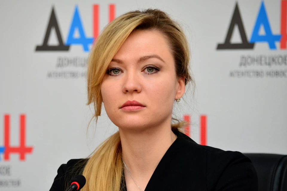 Министр иностранных дел ДНР Наталья Никонорова сделала заявление. Фото: ДАН