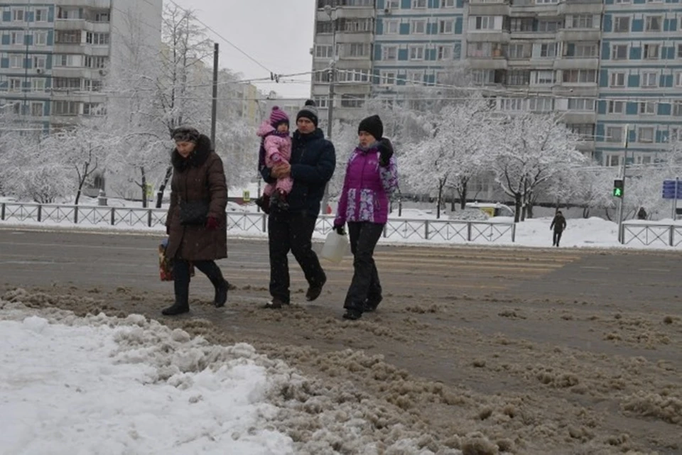 В Ростове снова ожидается снег.