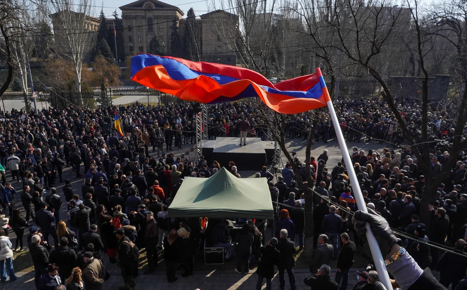 Митинги в Ереване