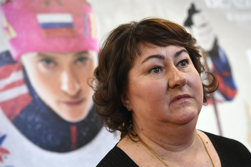 Президент Федерации лыжных гонок России Елена Вяльбе.