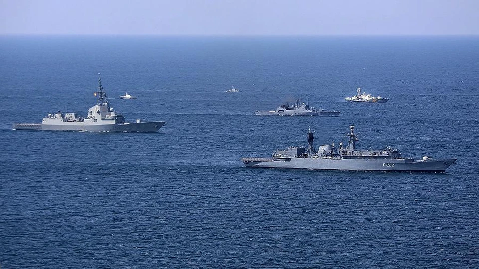 Группа кораблей НАТО зашла в порт Одессы