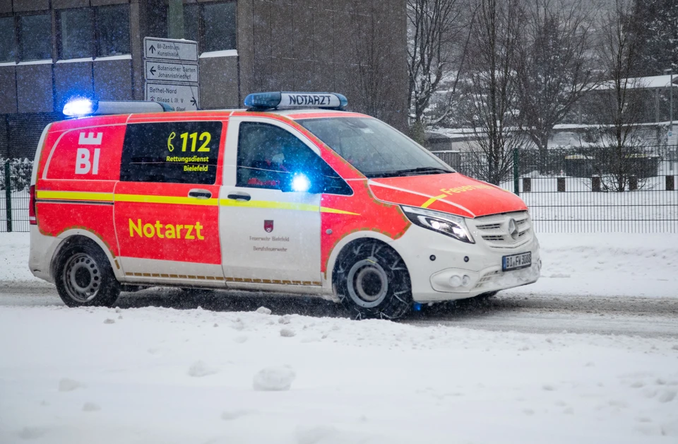 В Лейпциге два человека погибли после наезда автомобиля на толпу людей
