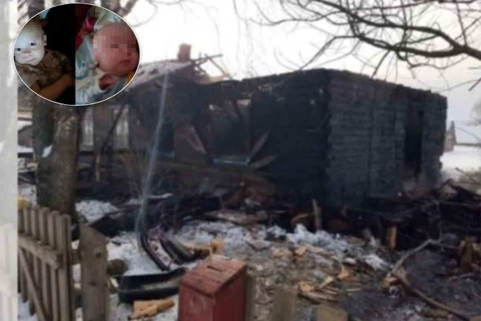 экспертам предстоит выяснить причины пожара. Фото: СУ СКР по Пермскому краю и архив погибшей семьи.