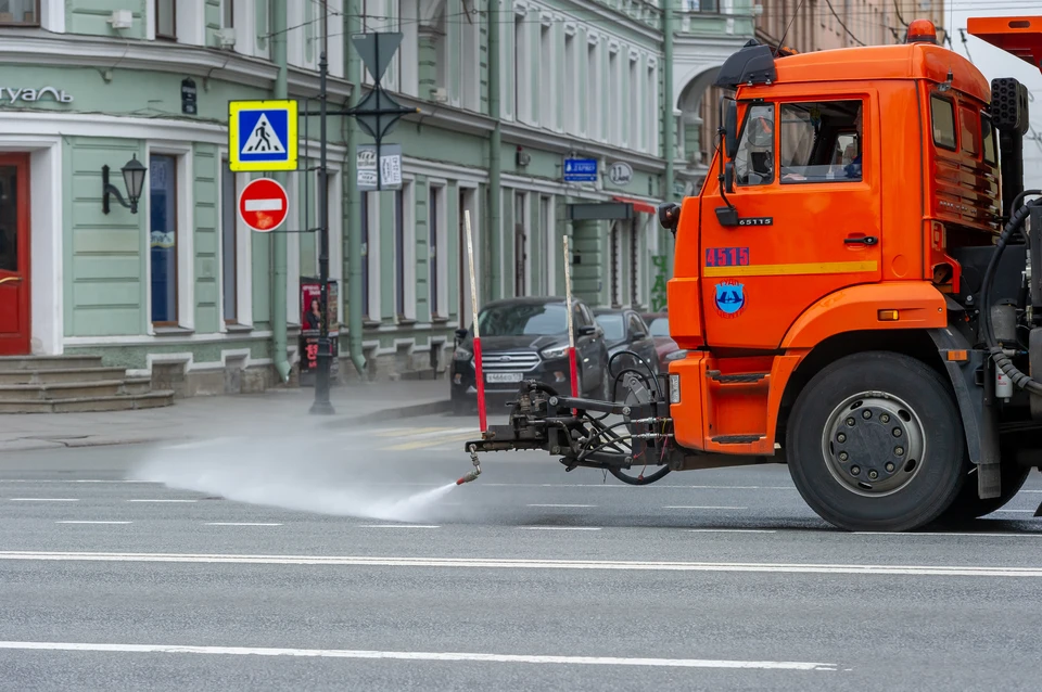 В Петербурге преступили к локальной уборке улиц