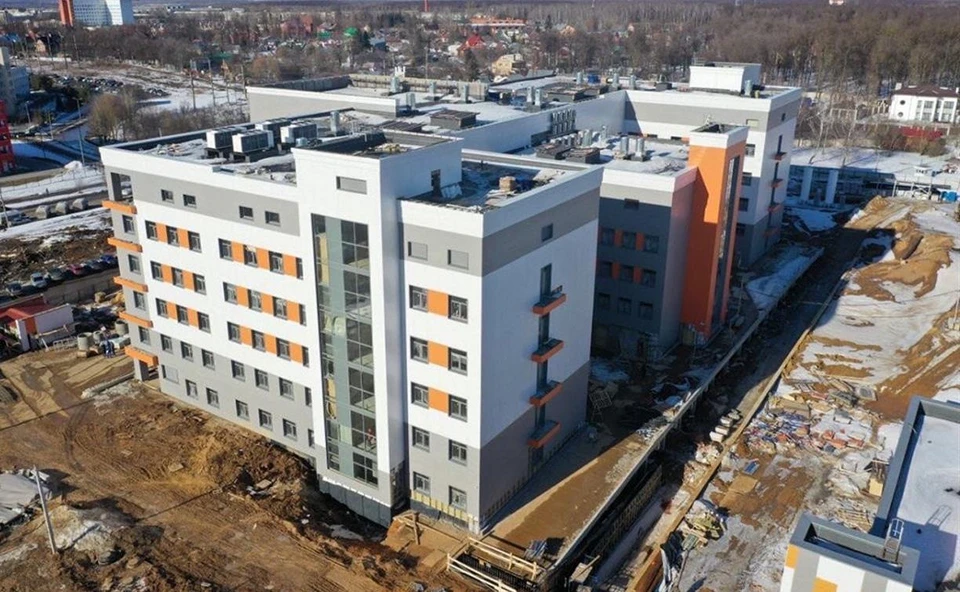 Новый перинатальный центр в Туле готов на 70 процентов