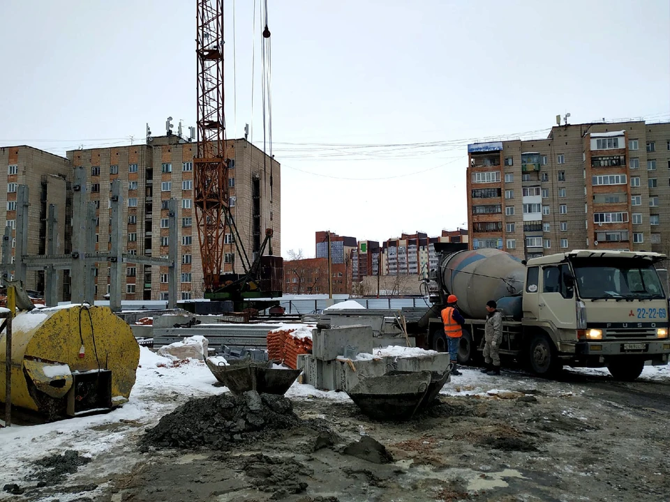 В Томске продолжают строить новые детские сады и школы