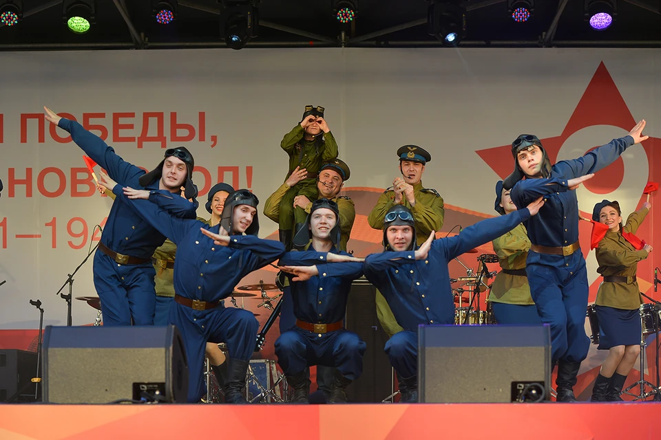 Народный концерт «Военные песни у Кремля» пройдет 9 мая на площади Минина и Пожарского. Фото: Центр 800