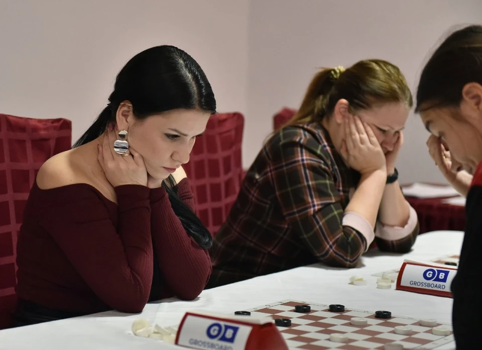 Софья Орлова во время игры.