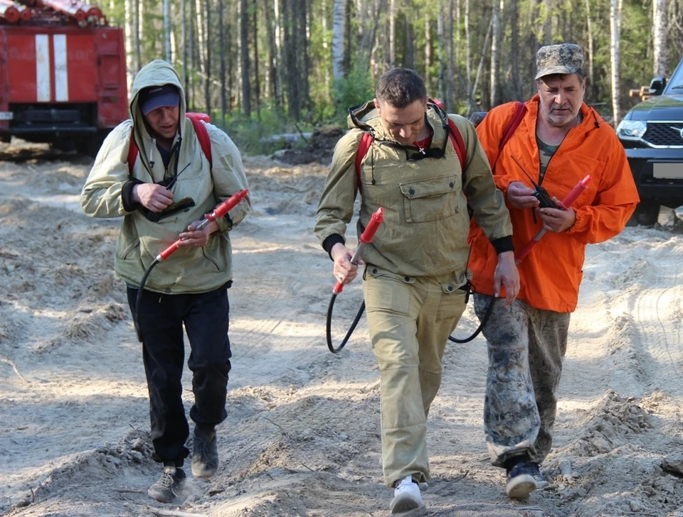 Тушить природные пожары в Советском районе помогут добровольцы. Фото - 86.mchs.gov.ru.