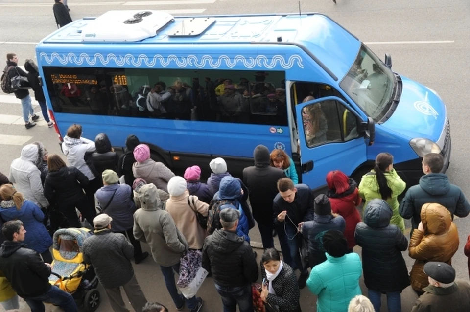 Омичи снова стали жаловаться на водителей маршруток.