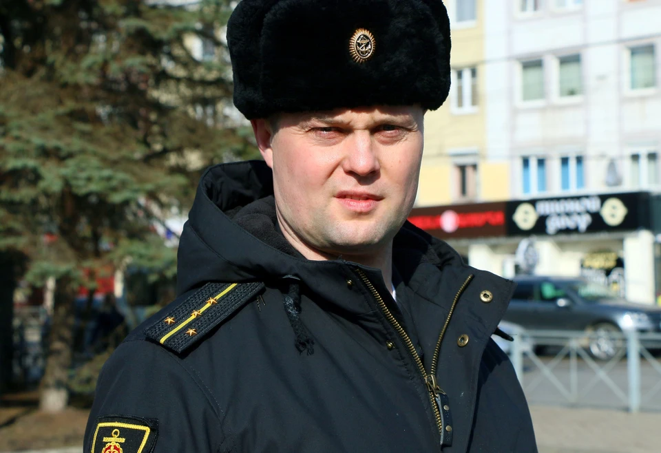 Капитан-лейтенант Станислав Муратов.