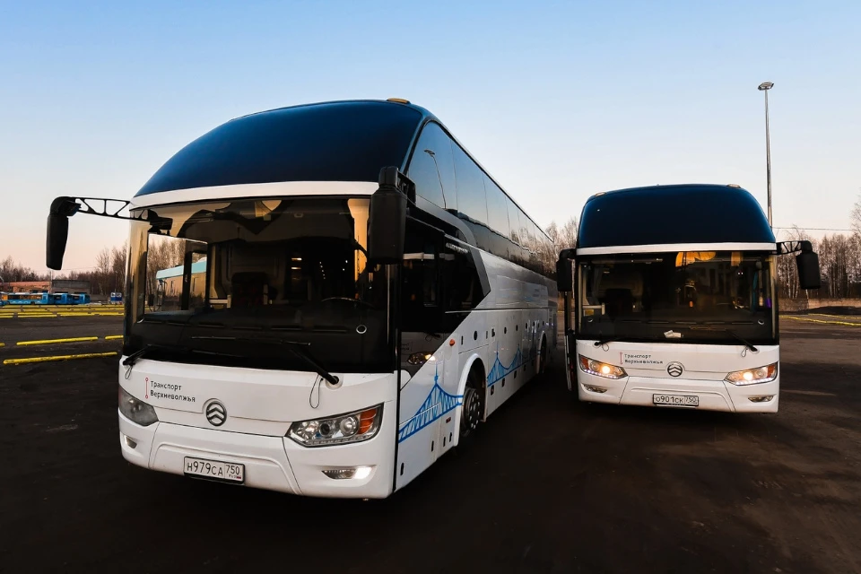 Такие автобусы теперь ходят из Твери до Ржева, Осташкова, Кимр и Зубцова, в посёлок Оленино и в Погорелое Городище. Фото: Транспорт Верхневолжья