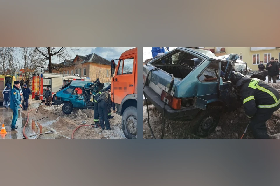В Твери скончался 15-летний подросток, попавший в аварию на бульваре Профсоюзов 4 марта. Фото: пресс-службы ГИБДД и МЧС по Тверской области.