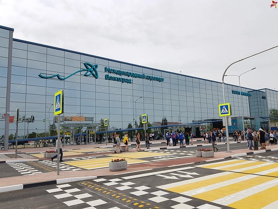 Аэропорт не прерывал работу из-за непогоды.