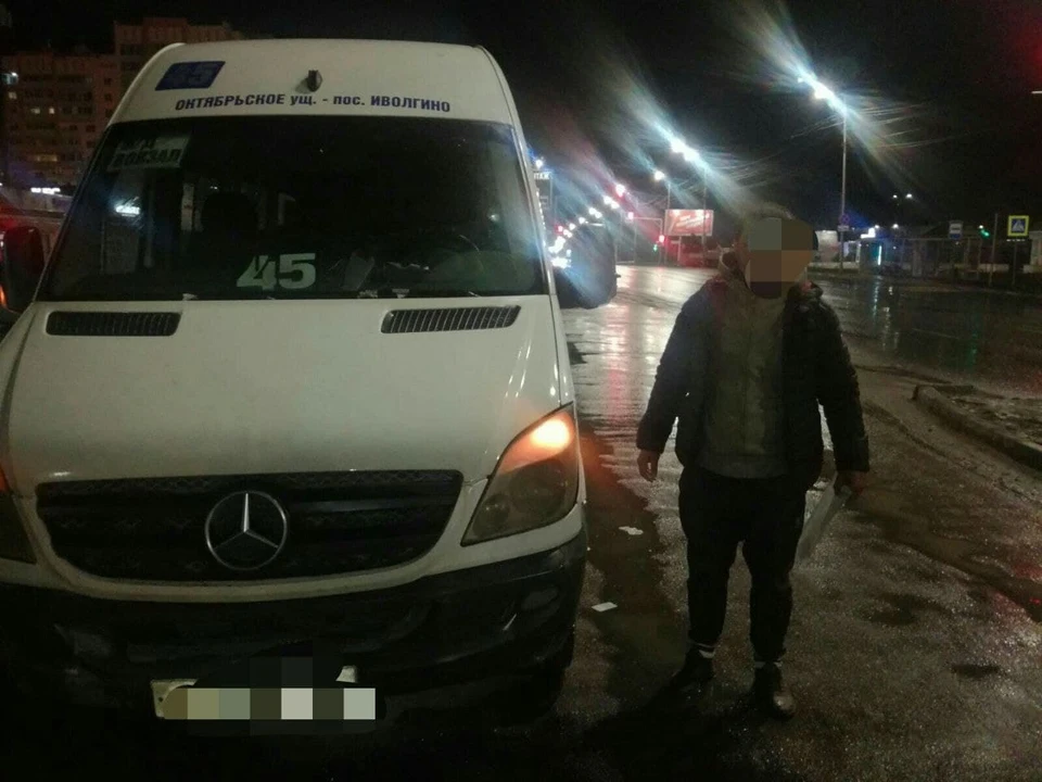 Маршрутка сбила женщину