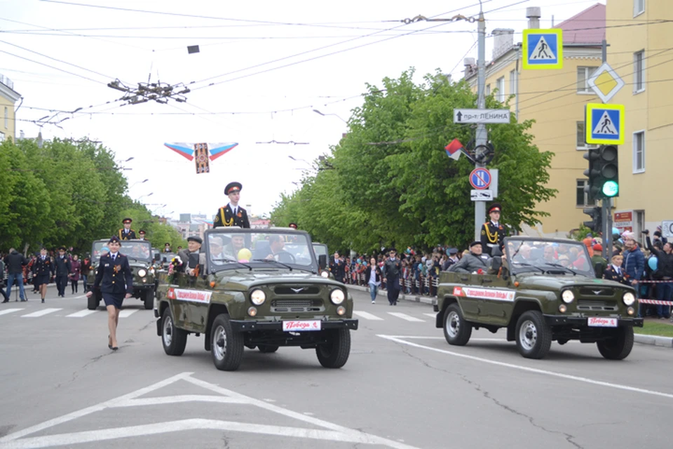 В Брянске 9 мая пройдет торжественный марш в честь Дня Победы.