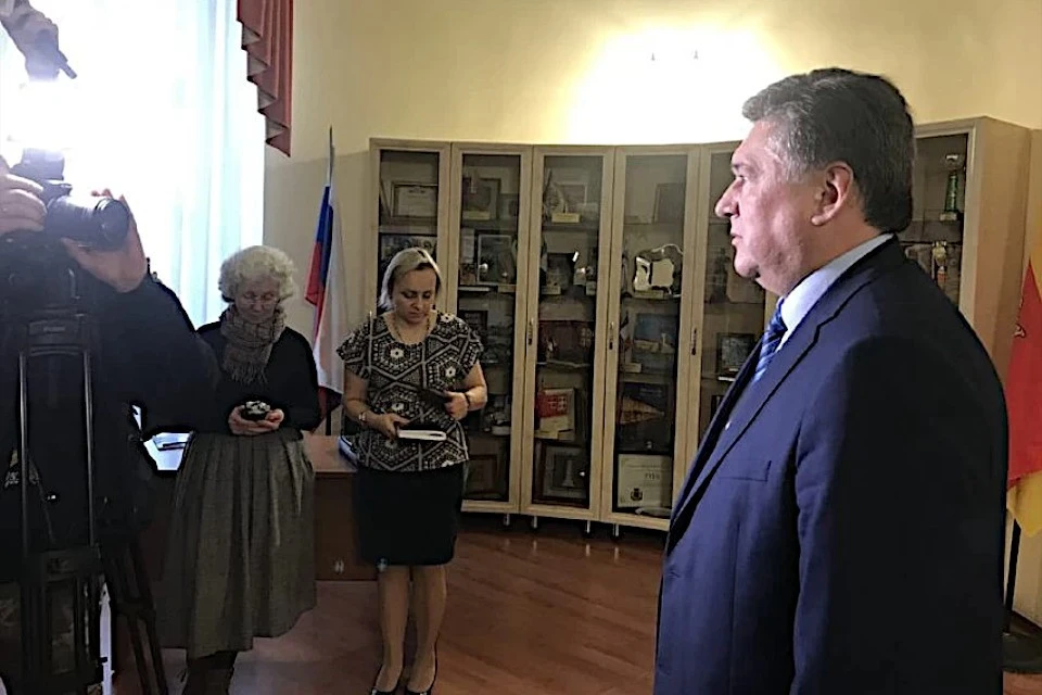 Глава Твери Алексей Огоньков.