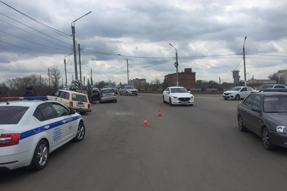 Водитель "Киа" не пропустил ВАЗ. Фото: отдел пропаганды ГИБДД по Ротсовской области.