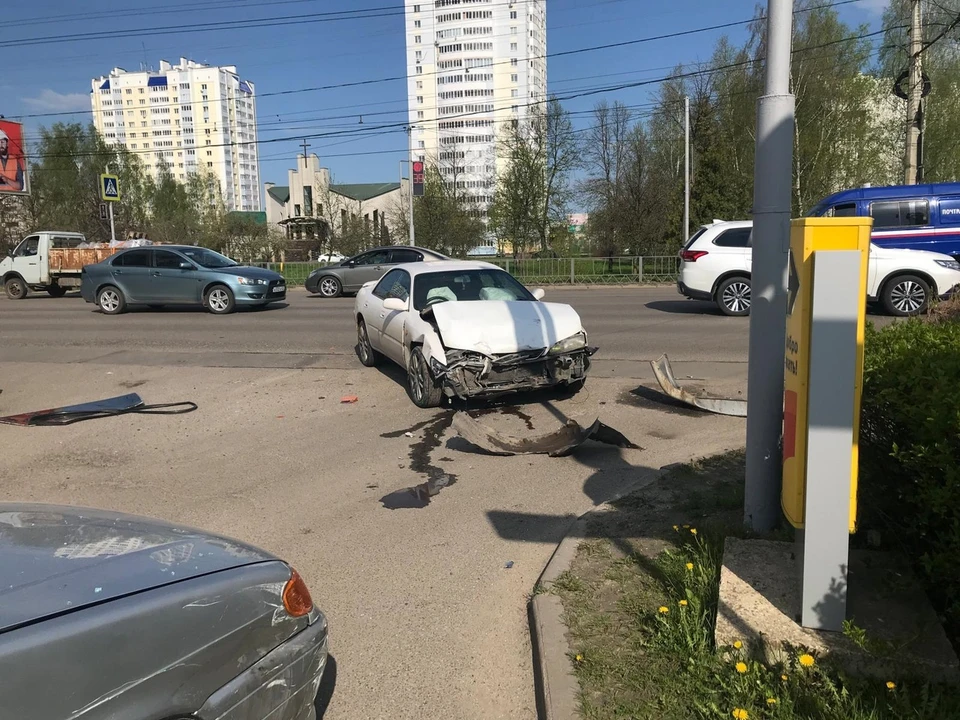 Легковушки столкнулись в Северном районе