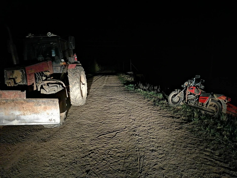ДТП произошло поздно вечером Фото: 1 отдел УГИБДД по Удмуртии