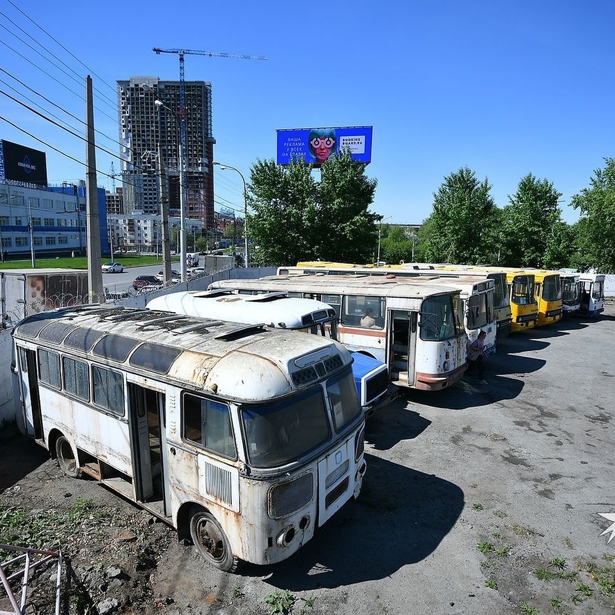 Перед рейсом деревянные колеса замачивали в воде: в Екатеринбурге готовят  выставку ретро-автобусов - KP.RU