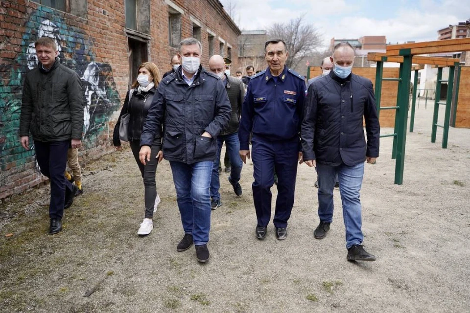 Центр военно-патриотического воспитания молодежи "Авангард" создадут в Иркутской области. Фото: пресс-служба правительства Иркутской области.