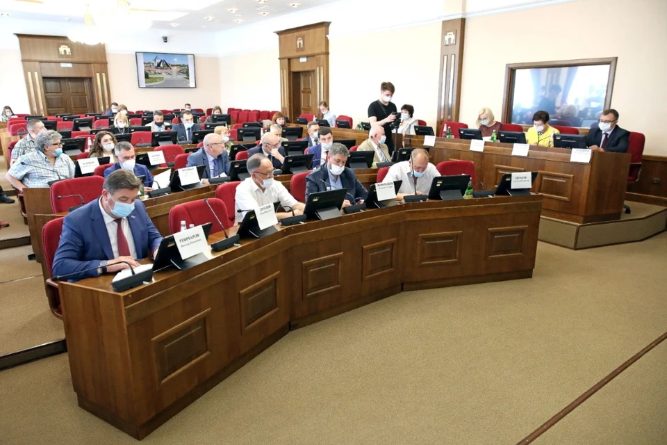 Краевые депутаты продемонстрированный эскиз одобрили