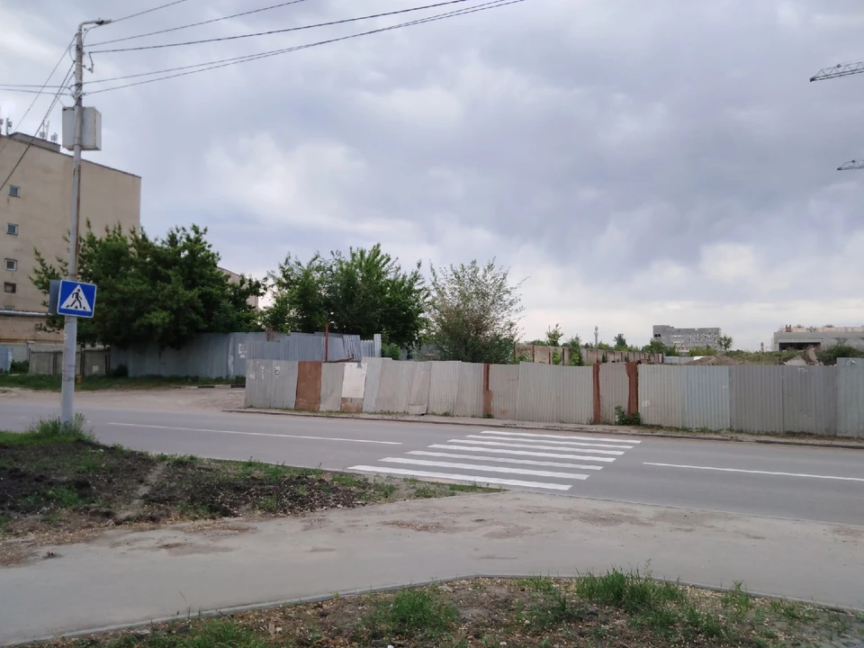 Пешеходный переход в Заводском районе. Фото из группы «Заводской Online Саратов»
