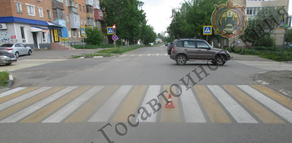 В Тульской области на перекрестке сбили мальчика