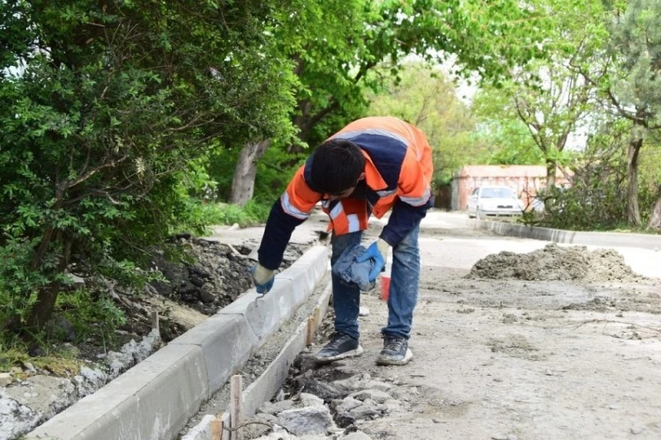 Ремонт выполняется в рамках Соглашения между Правительством Москвы и Советом министров Республики Крым. Фото: администрация Симферополя.