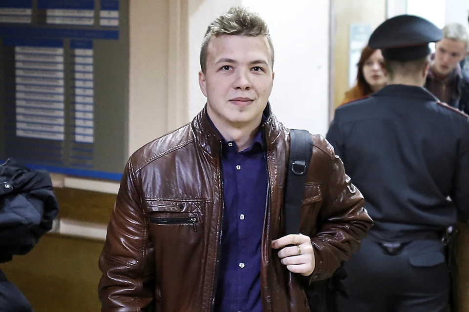 Арест Романа Протасевича в аэропорту Минска вызвал жесткую реакцию на Западе